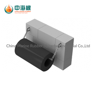 CMR-Y-250mm x 125mm (OD X ID) Dock Fender Fender Rubber Bumper Marine Fender Cylindrical Rubber